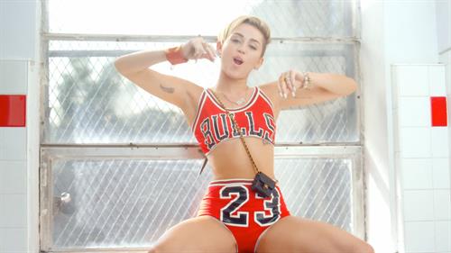 Miley Cyrus in a bikini